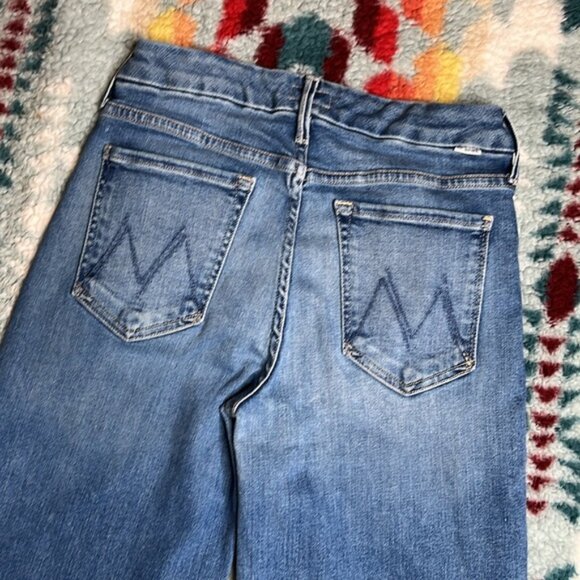 Mother the Roller fray wide leg jeans - Picture 10 of 14